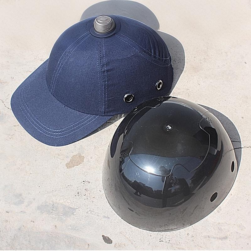 Work Safety Bump Cap Hard Inner Shell with ABS Protective Helmet Baseball Hat Style For Work Factory Carrying Head Protection