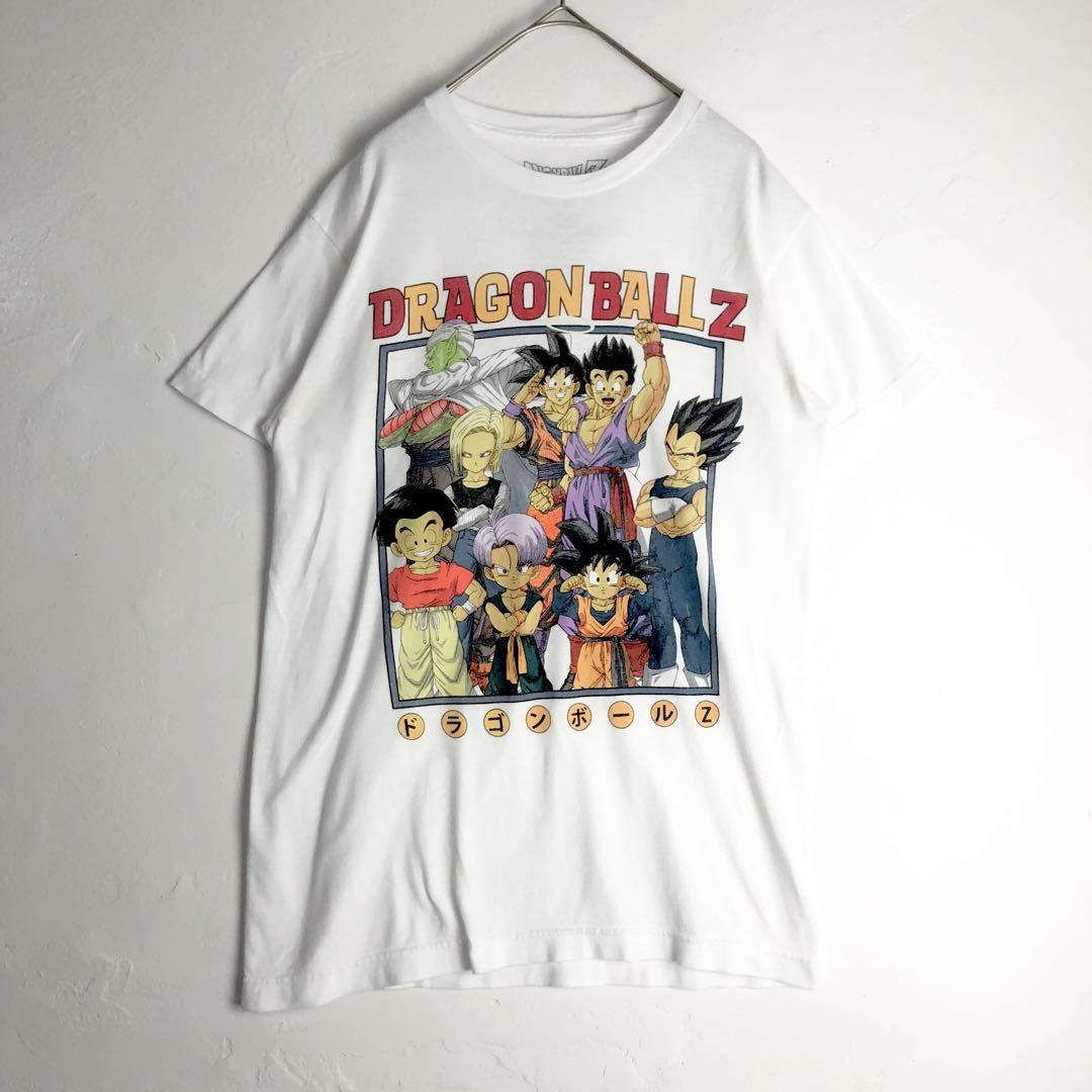 

[USED] 3180 Dragon Ball Z Anime T Goku Vegeta Piccolo T-shirt White