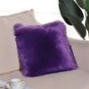 Cuscino Decorativo in Acrilico a Pelo Lungo Stile Invernale - Cuscino Lombare e Schienale Anti-Pilling