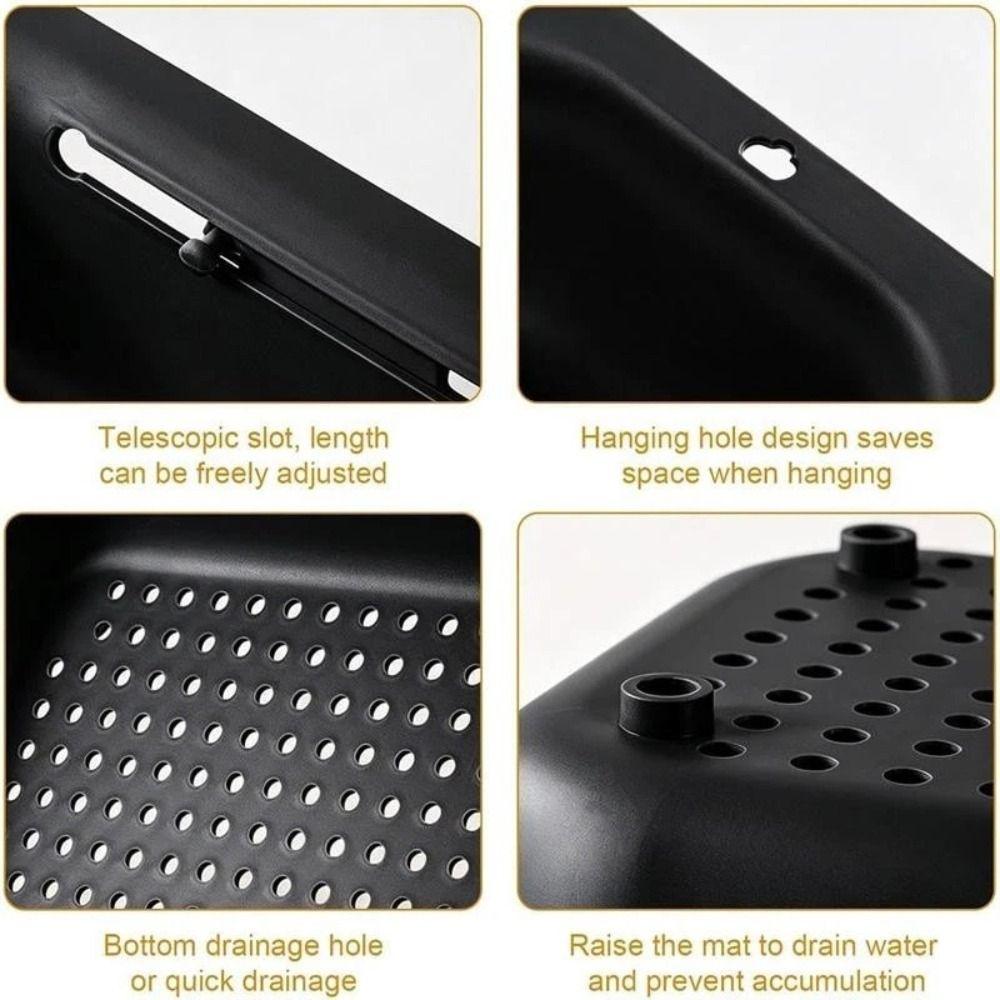 Multifunctional Drainage Basket Expandable Veggie Washer Sink Strainer Basket Washing Veggies