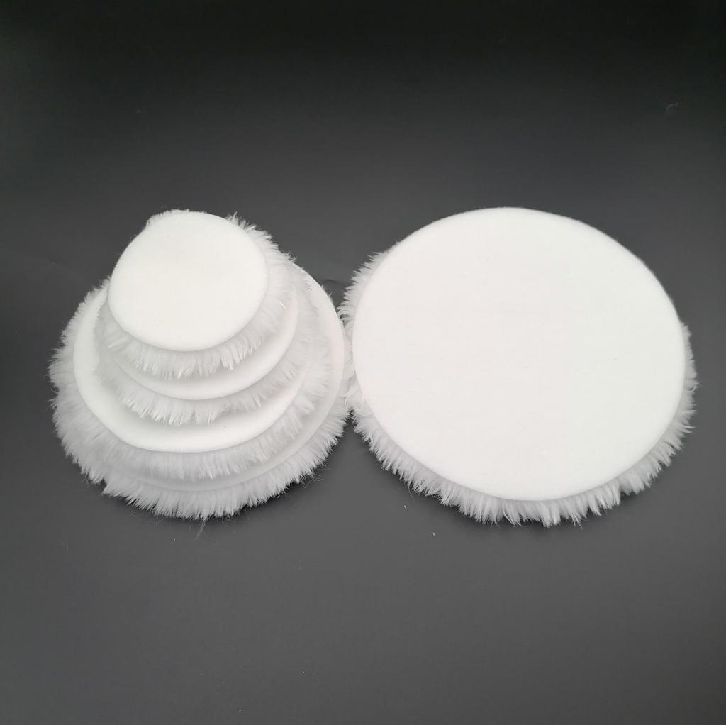 Self-Adhesive Imitation Wool Polishing Disc - Long & Short Wool Grinding Disc for Cars