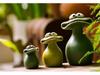 Cross-border Big Mouth Frog Parody Figurine - Cute Resin Home & Garden Decor