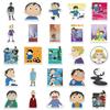 50Pcs King Ranking Sticker Graffiti Personality Cartoon Cute Japanese Comic DIY Skateboard Suitcase Stickers Waterproof