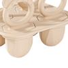 Silikon Baby Tenningsispinneform BPA-fri Fryserbrett for Frukt Yoghurt Tåler Oppvaskmaskin Morsom Tyggeleke