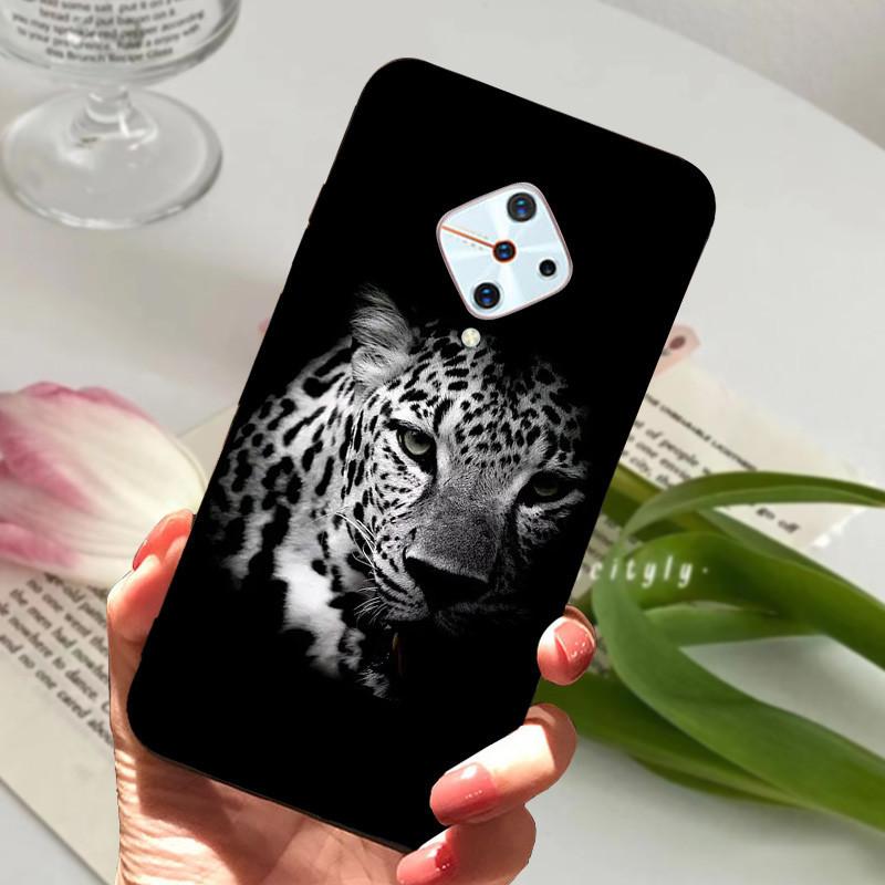 For Vivo V17 Case Cover S1 Pro Silicone Soft Painted Phone Case for VIVO 1920 V17 Russia Case TPU Bumper for vivoV17 V 17 s1Pro