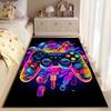 Colorful Neon Gaming Controller Carpet for Living Room Decor Suitable for use as an anti-slip for living room bedroom sofas