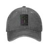 Hacker Code Binary Code Geek Science Computer Denim Fabric Cap Casual Baseball Caps Adjustable Hat Summer Unisex Baseball Hats