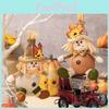 Unique Polyester Scarecrow Ornament For Thanksgiving Featuring Rustic Country Style