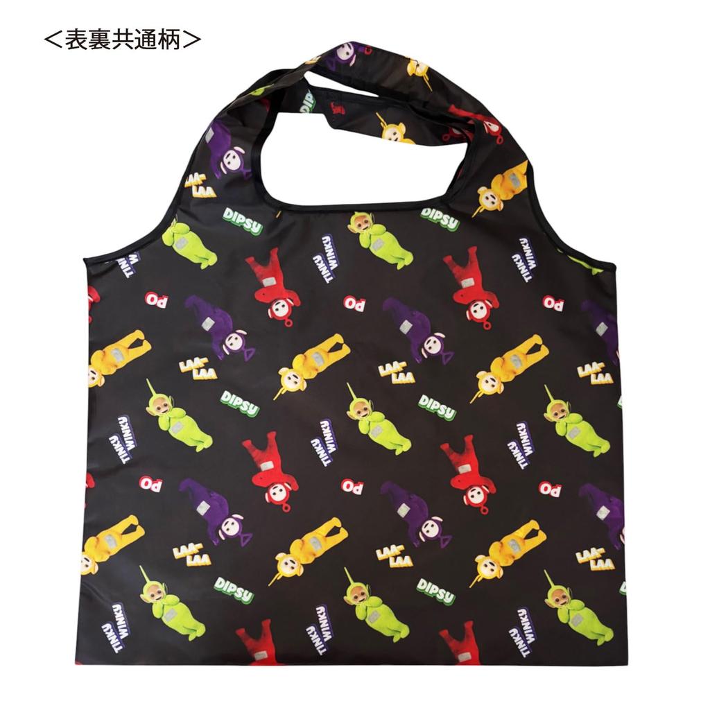 Small Planet Teletubbies Shopping Bag Teletubbies Everyone/Black