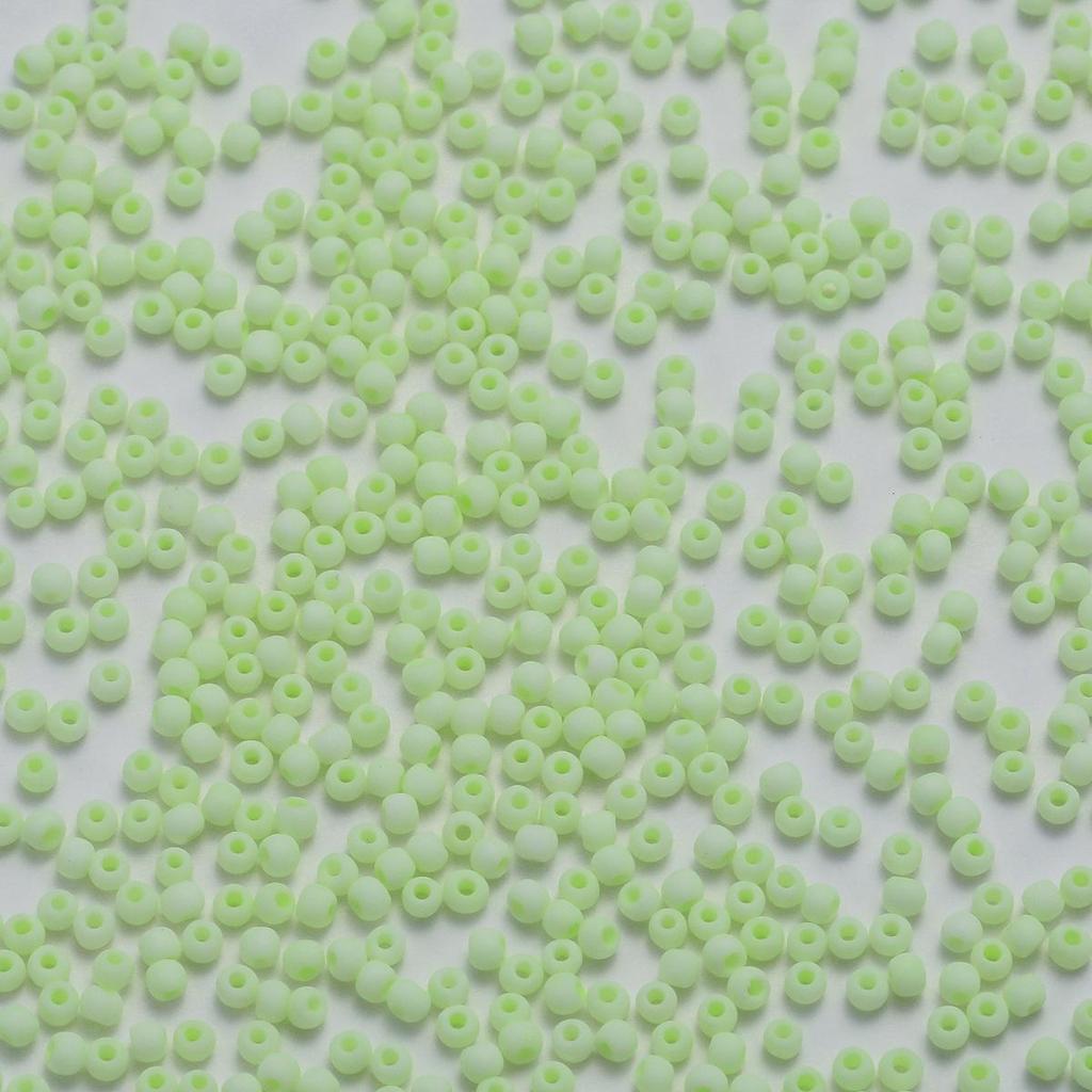 2mm Frosted Round Seed Beads - Macaron Color Series, 10g Pack for DIY Jewelry & Beading