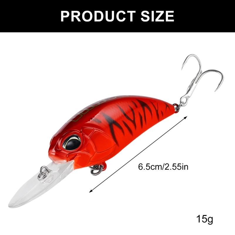 Fishing Baits Lures Artificial Hard Baits Long Casting Lures for Trout 6.5cm 15g Fishing Tackle Wobbler Swimbait