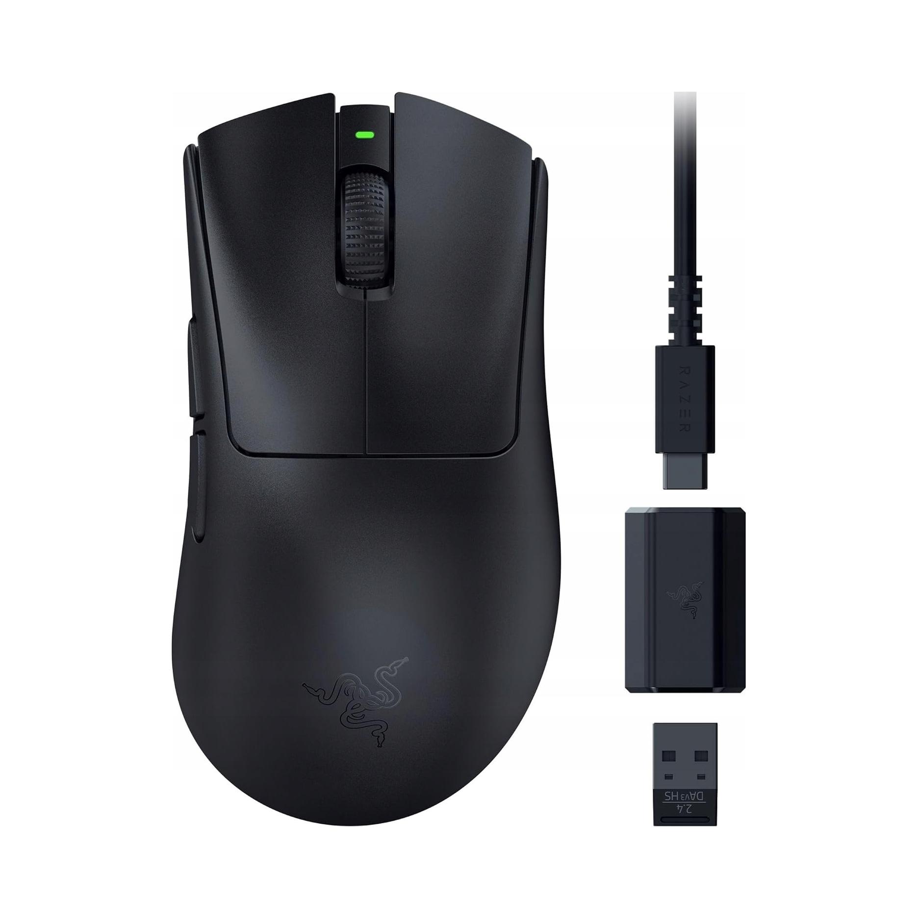 Razer Deathadder V3 Hyperspeed USB 2,4 GHz Kabellose Gaming-Maus 1 Stück