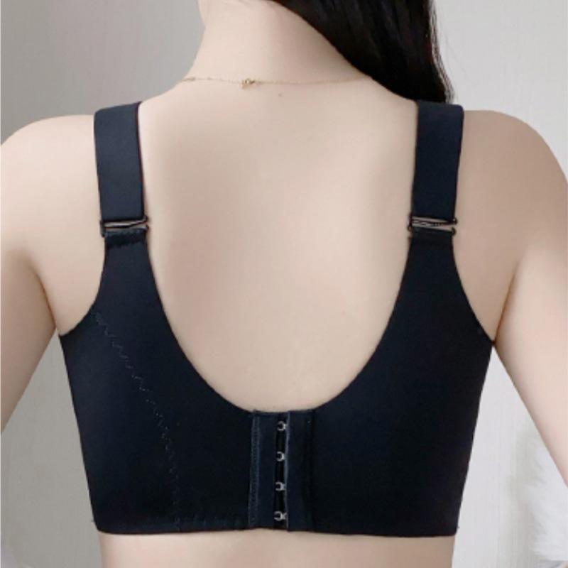 Stainless Steel Bra Women's Plus Size Thin Underwear Gathered Together for Collection Accessory Breast Anti Sagging Bra