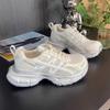 Summer Daddy Shoes Women's Mesh 2025 New Breathable Versatile Lightweight Comfortable Non-slip Sports Casual Shoes Jogging Shoes