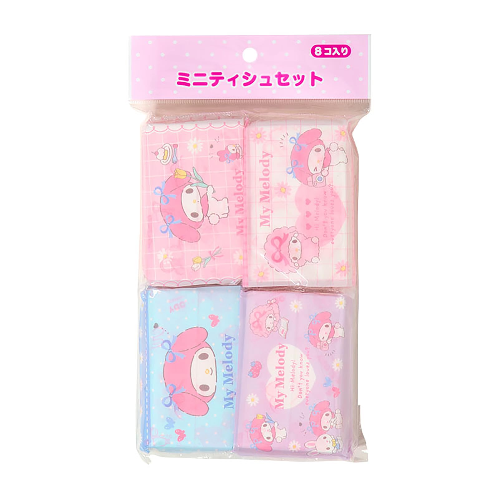 Sanrio My Melody Mini Tissue Box 504203 (8-Piece Set)