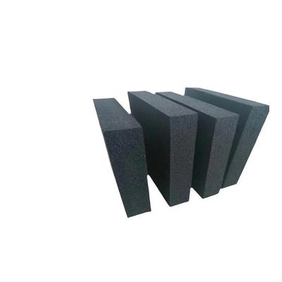Black Rubber-Plastic Insulation Board - Flame-Retardant, Heat & High-Temperature Resistant, Fireproof, Sunscreen.