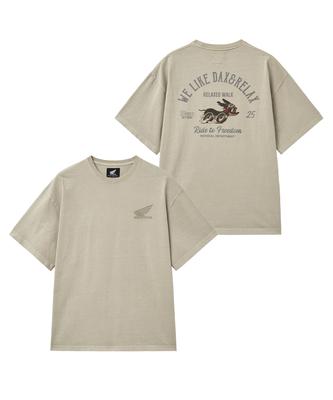 PHYPS MOTORCYCLE Dax 125 Short Sleeve Beige