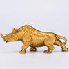Feng Shui Lucky Good Luck Fortune Money Wealth Copper Item, Rhino, Charm, Ornament, Improver, Luck, Luck, Collectible, Amulet,