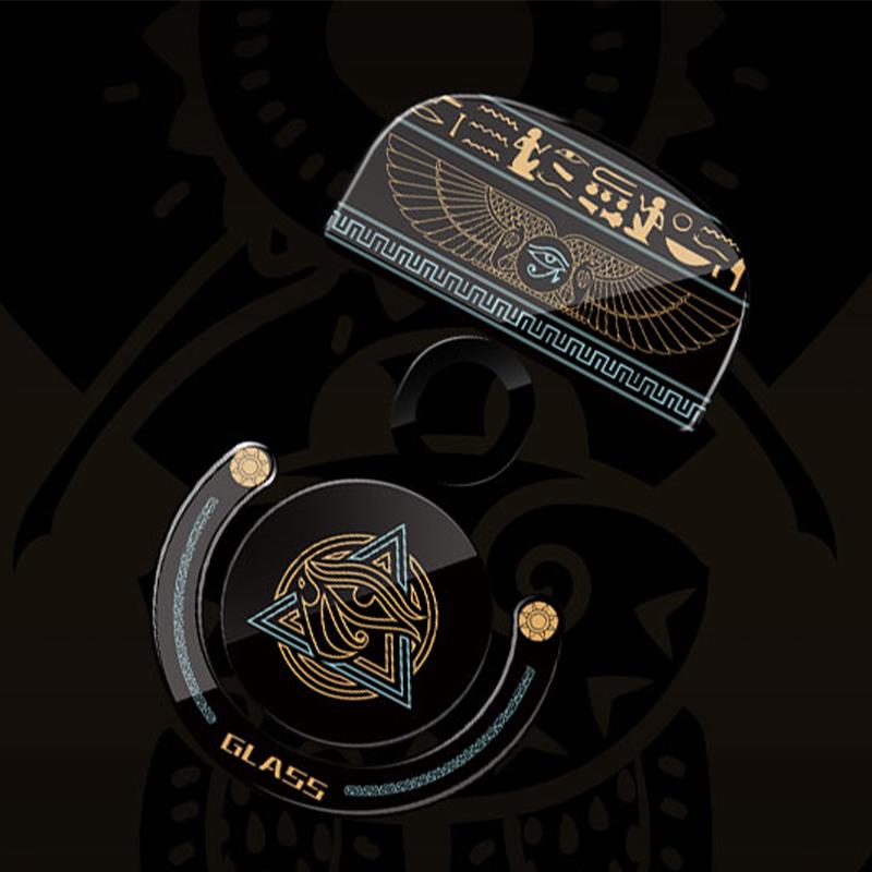 1Pack Glass Mouse Skates Glide Feet Pads Mouse Feet Sticker For G Pro X Superlight Rounded Curved Edges