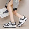Board shoes women's spring and autumn flat platform 2025 spring new orders surge versatile students black star leisure sports white shoes