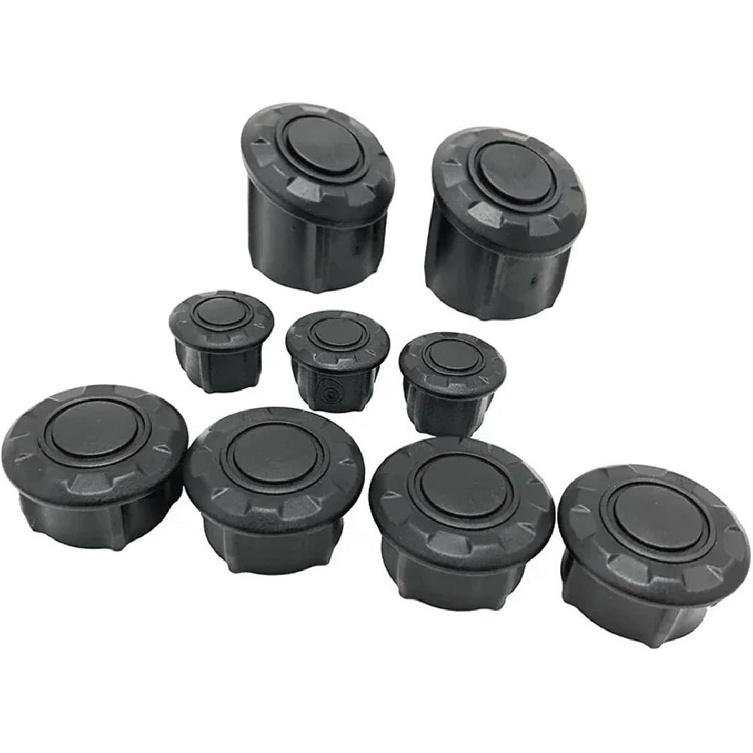 Motorcycle Frame Hole Caps Cover Plug Compatible With BMW R1200GS R 1200 GS LC Adventure ADV R1250GS R 1250 GS Adventure 2014-2023 2021 2022(Black B)