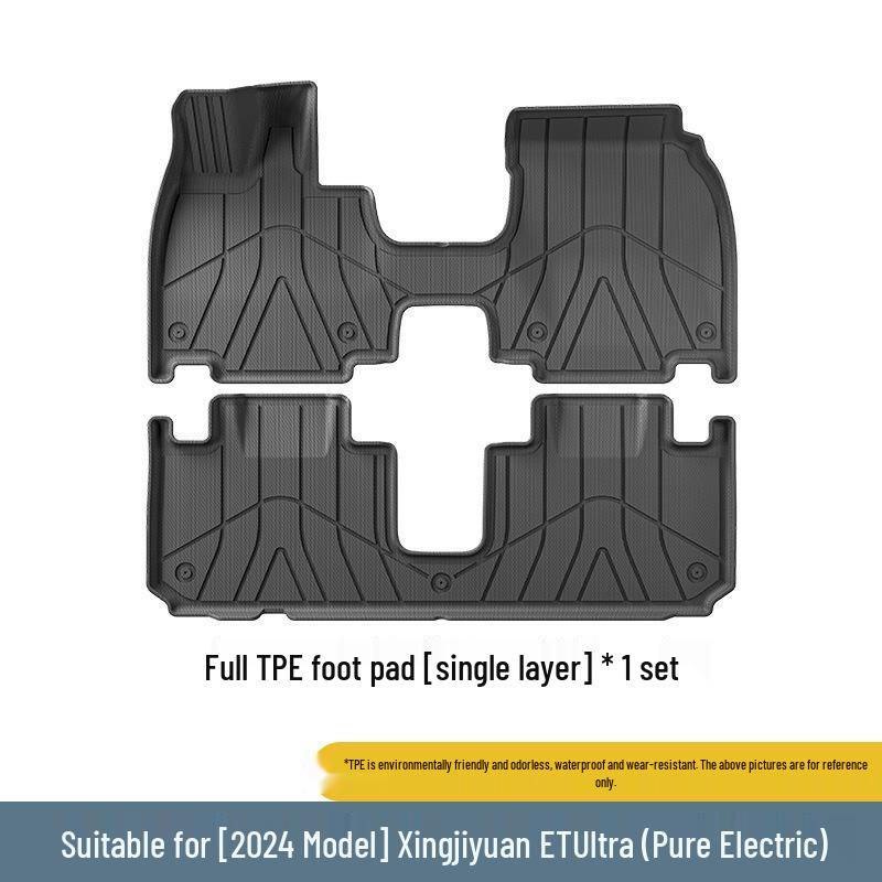 2024 Xingjiyuan ET Dirt-Resistant Eco-Friendly TPE Car Floor, Trunk & Seat Mats