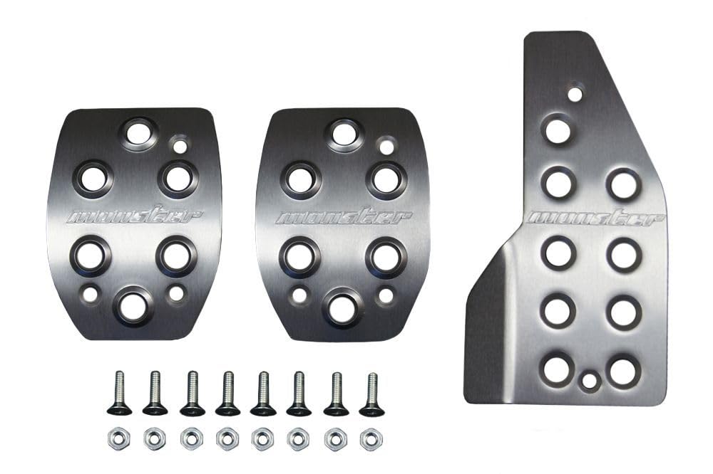 

Накладка на педаль для спортивной езды MONSTER SPORT, прозрачный анодированный Jimny [JB23W]/Jimny Sierra/Wide [JB33W/JB43W] Для автомобилей с МКПП [JB23 MT] 849500-5200M серебряный