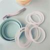 1Pcs Waterproof Silicone Sealing Ring Water Cup Accessory Food Grade Rubber Ring Insulation Cup Universal Leak-proof Gasket
