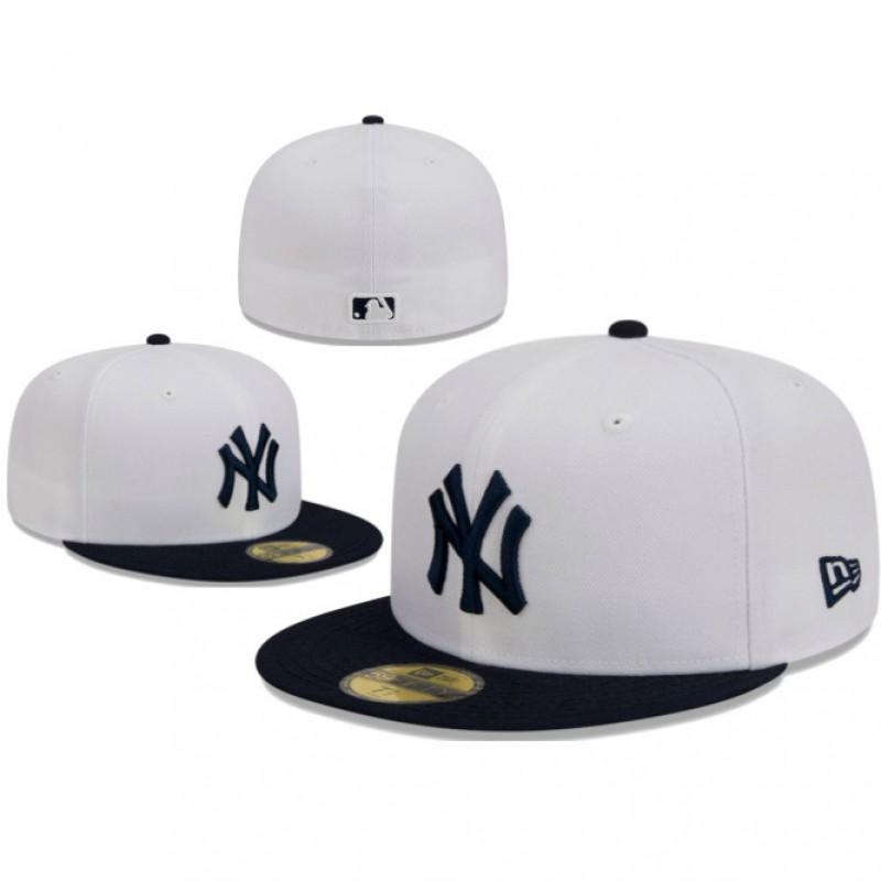 Καπέλο Baseball Yankees Ανδρικό Γυναικείο Κεντητό Επίπεδο Γείσο Βαμβακερό Καπέλο Ηλίου Μόδα Streetwear