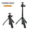 Portable Mini Desktop Selfie Stick Tripod - Handheld Retractable Stand for Camera Live Vlog Phone - Desktop Photography Gear