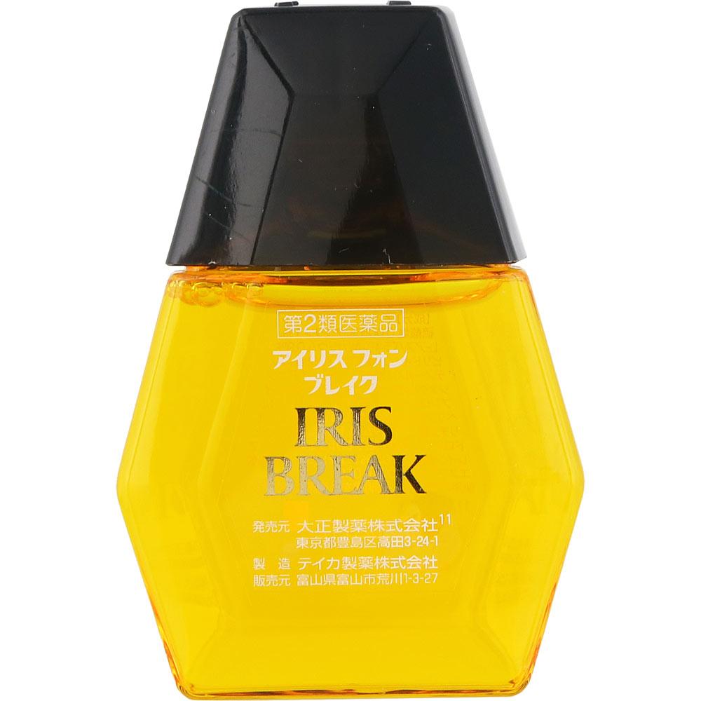 Taisho Iris Fon Break 12mL Eye Strain & Fatigued Eyes Eye Drops Indications: Eye Inflammation Caused by Ultraviolet Rays and Other Light (such As Snow