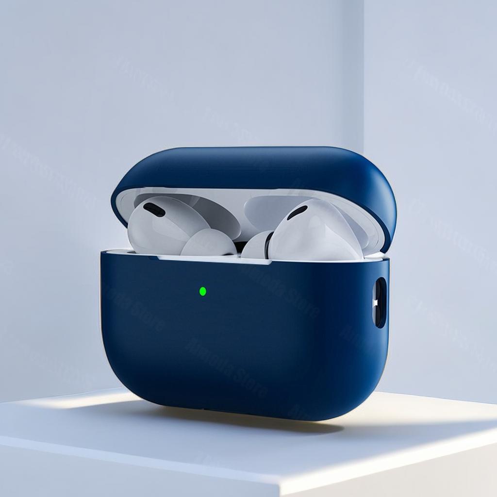 Case For Airpods Pro 2 Silicone Solid Wireless Headphone Cover For Apple Air Pod Pro2 2nd Generation Protective Shell