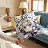 PPretty Anime DDerby OOguri CapS Cushion For Bedroom Car Coffee Shop Room and Living Room Sofa Decorative Pillow Cover Case