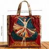 Handbag New Fashion Quilted Digital Printing Tote Bag Commuter Casual Cotton Bag Autumn and Winter Bag Multi-function Bag