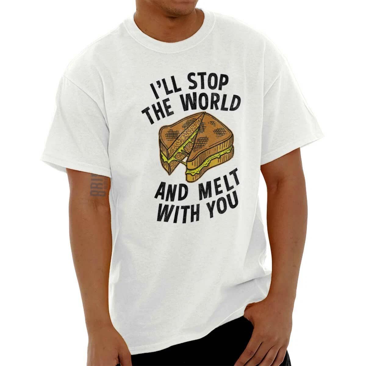 Stop The World and Melt With You Sandwich Womens or Mens Crewneck T Shirt Tee XXL
