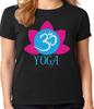 Yoga Tee Shirt Womens Ladies T-shirt Yoga Gifts Gear Apparel Clothing