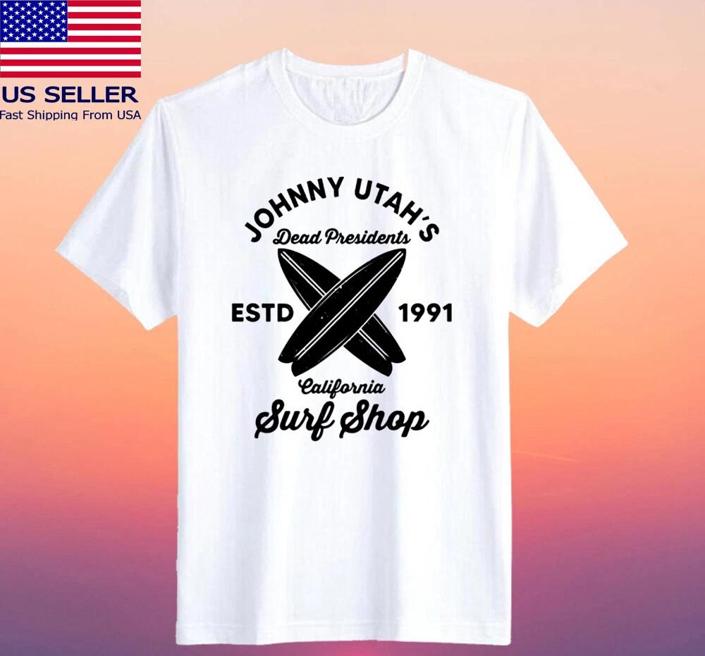 Johnny Utah Surf Shop Point Break Movie White Size S-5XL M