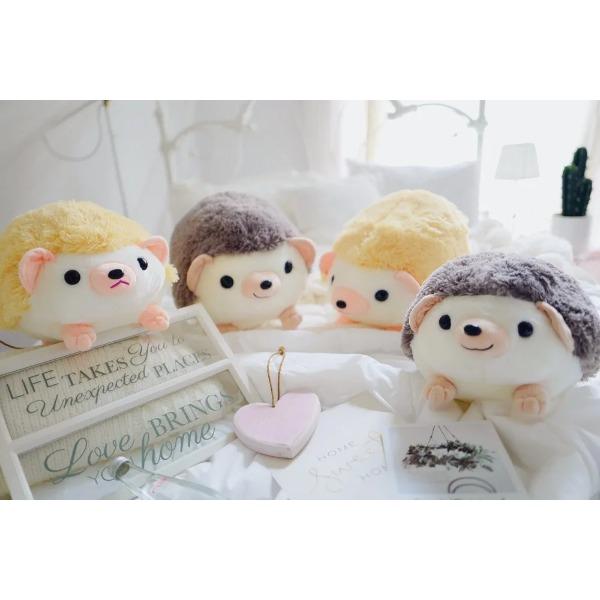 New Arrival  Cute Cartoon Plush Hedgehog Dolls Soft Cotton Stuffed kawaii Hedgehog Plush baby Toys Birthday Gifts for Kids