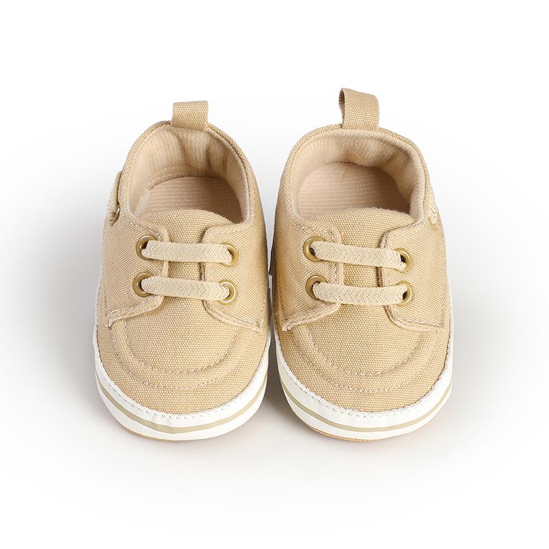 Non-Slip Canvas Slip-On Shoes for Babies 6-12 Months – Soft Sole, Stay-On Design for Boys and Girls