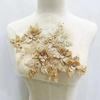 Luxury 3D Flower Patch Flower Embroidery Flower Embroidered Patches  Bridal Gown Decor