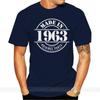 Made In 1963 Mens Funny T Shirt Birthday Gift For Him Dad Grandad Fathers Day Latest Men T Shirts