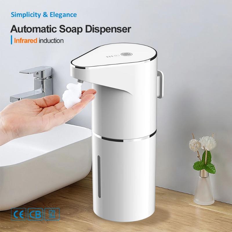 1PC Automatic Induction Foam Hand Sanitizer Electric Washing Phone Induction Soap Dispenser