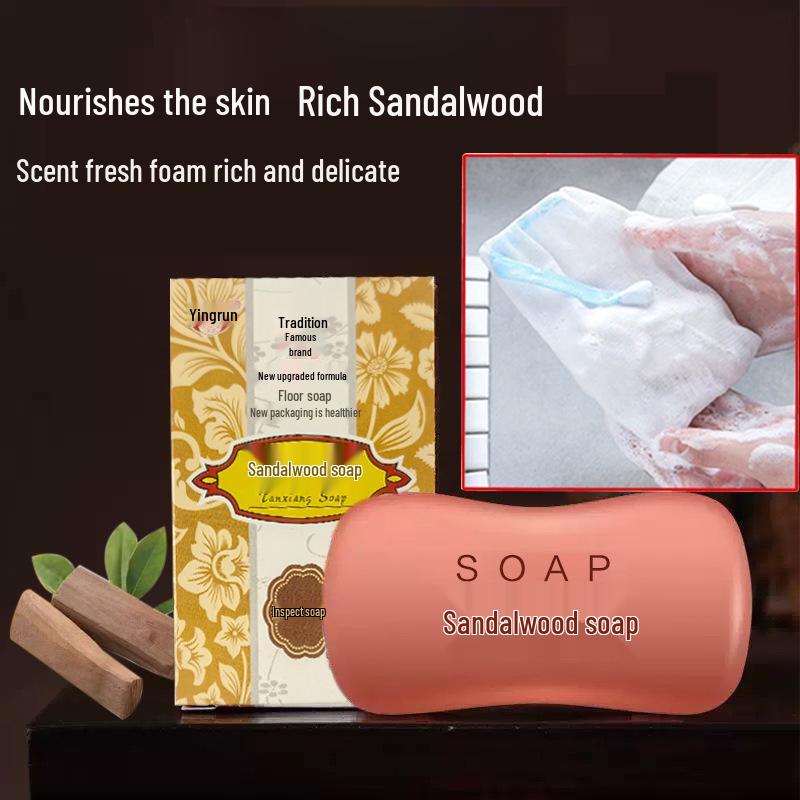 Yingrun 100g Fresh Scent Gentle Deep Cleansing Soap Available in Supermarkets