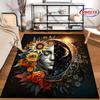 Golden Sun and Moon Design Rug for Living Rooms Carpet for Home Sofa Bedroom, Gift