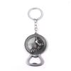 Classic Movie Dragon Shape Keychain Wolf Head Pendant Fashion Trend Bottle Opener Keyring for Fan Collectible Accessories
