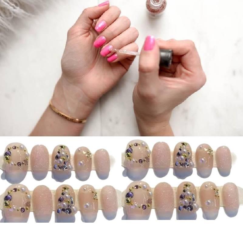 Nail Wear Handmade Fashion Casual Simple Exquisite Classic Nail Style Patch
