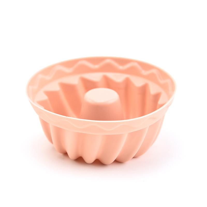 

12 силіконових міні-форм для тортів Bundt - Антипригарні інструменти для випічки, які легко очищаються, для пухнастих тортів Heritage Tube - ідеальні кухонні гаджети та подарунки 12pcs рожевий