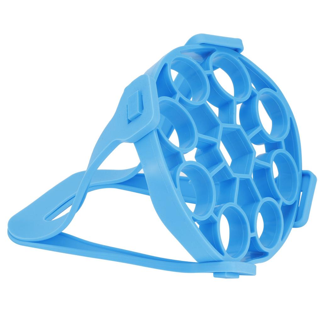 Přenosný napařovací košík Multifunkční držák na vejce k vaření v páře Polička Stojan Kuchyňské potřeby Modrý