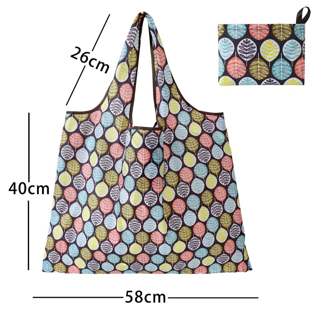 Large Capacity Eco-Friendly Waterproof Foldable Grocery Tote Bag