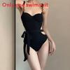 Classic Swimsuit Women One Piece Polyester Supportive Backless For Water Sports